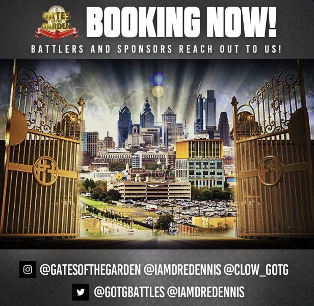 GATES OF THE GARDEN (@gotgbattles) on Twitter photo If you or anyone you know is interested in making their debut on the gates just reach out to <a href="/iAmDreDennis/">Dre Dennis</a> or <a href="/C_LOW_GOTG/">C LOW_GOTG</a> asap!!๐ฃ๐ฃ๐ฃ make sure you follow these two and subscribe to the YouTube pageโฆ If you or anyone you know is interested in making their debut on the gates just reach out to <a href="/iAmDreDennis/">Dre Dennis</a> or <a href="/C_LOW_GOTG/">C LOW_GOTG</a> asap!!๐ฃ๐ฃ๐ฃ make sure you follow these two and subscribe to the YouTube pageโฆ