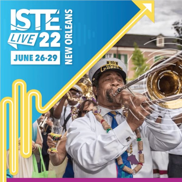 3DPGirl's tweet photo. Who will I see at @iste next week? 🤘 
FREE expo reg from @MatterHackers where we’ll be showing @Ultimaker @makerbot @3Doodler n our new PD training programs. Reccos for New Orleans? 🎉🍹🎺 #ISTELive #edtech #edchat #makerspace #ISTE22 #3dprinting #makered https://t.co/VgrIZGoDSM https://t.co/PHWFvxykmi