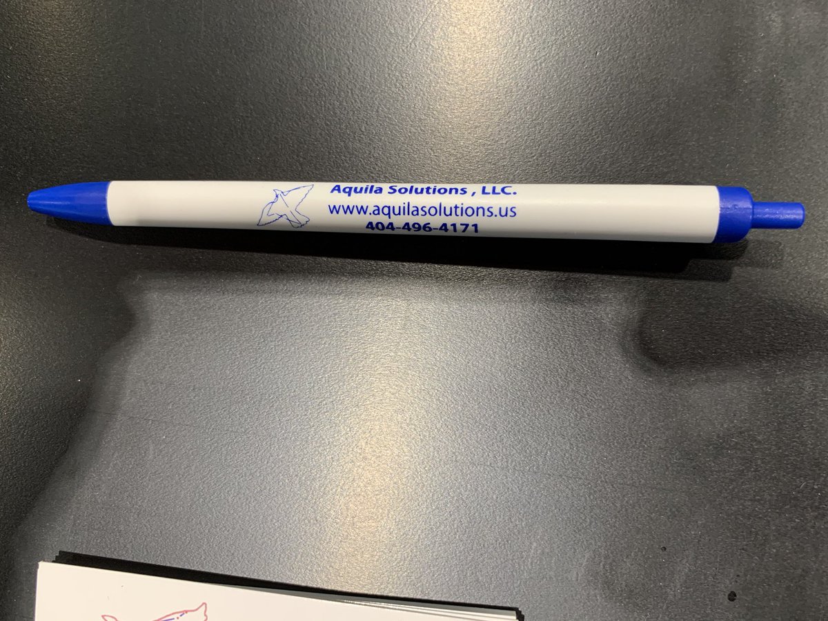 I’m tickled that a company focused on eCTD preparation also includes its phone number on its pen. That’s so charmingly analog, Aquila! #DIA2022 #PensOfDIA