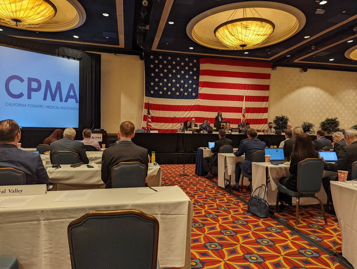 jrcdpm's tweet photo. Opening of California Podiatric Medical Association House of Delegates in Anaheim, CA. https://t.co/tuU3JUrkcw
