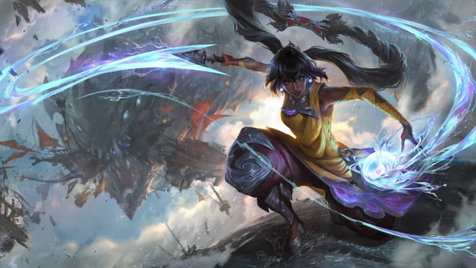 Oh yeah Nilah's base splash was done by Chengwei Pan https://t.co/mSlAroC1gN 