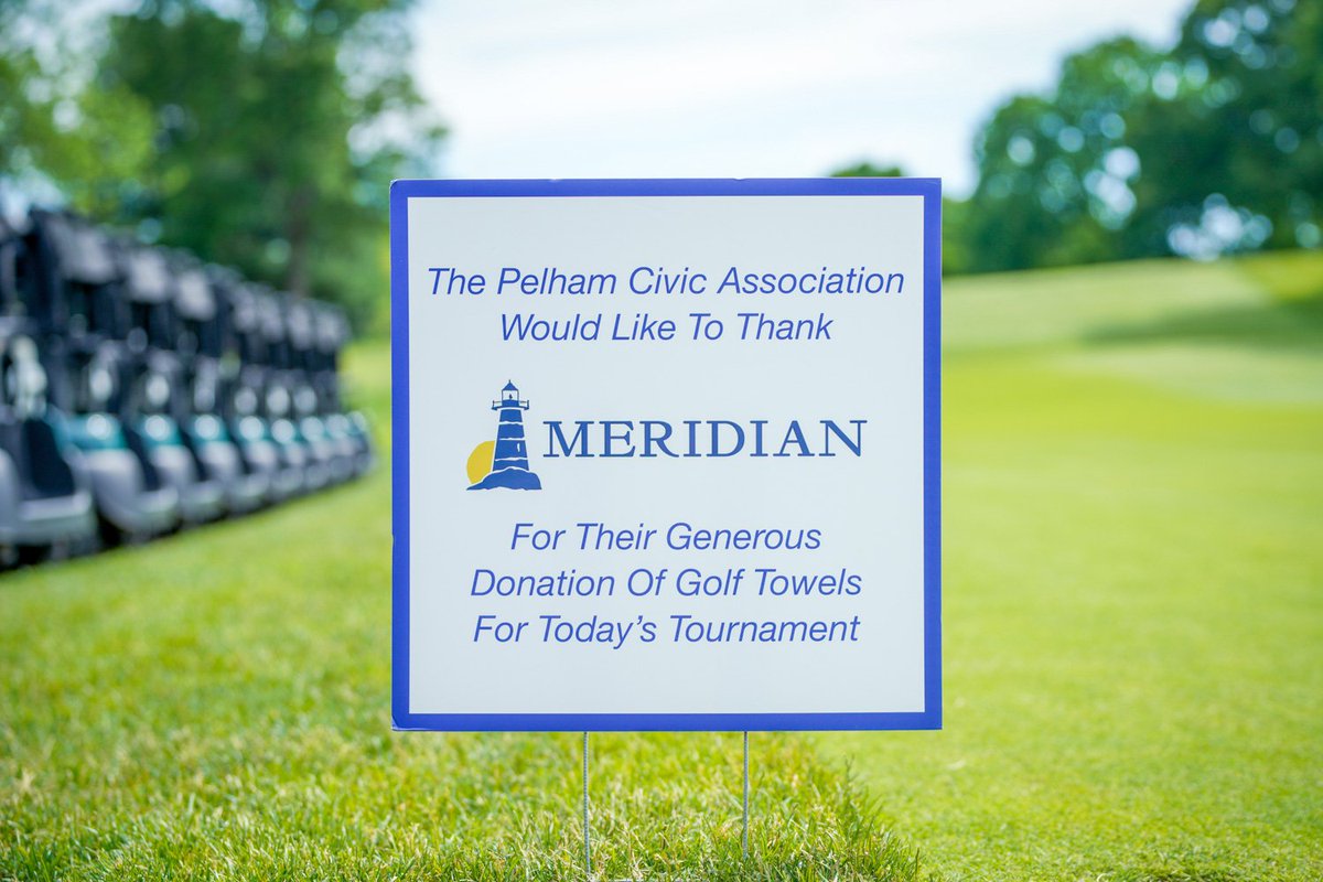 RiskMeridian's tweet photo. A great time was had by all at the @pelham_civics golf tournament this past Monday. Even better - we all came together to help the Good Neighbor program. 
#neighborshelpingneighbors #wegivewhereyoulive https://t.co/v9fFo55gO0