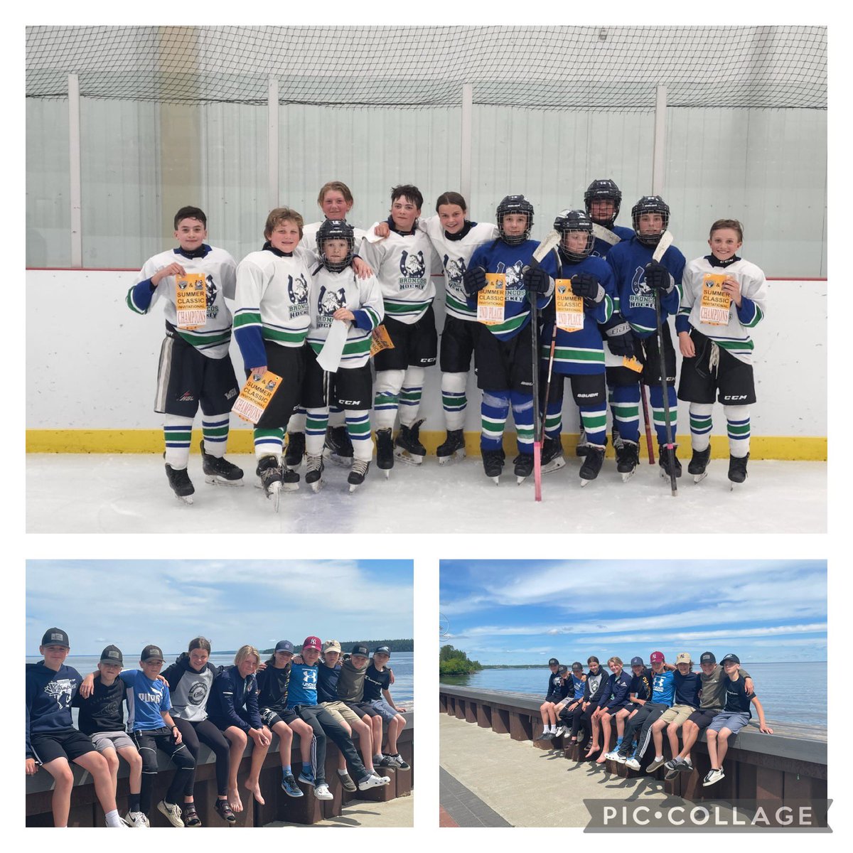 wave_academy's tweet photo. Great weekend of 4 on 4! Friendly competition amongst @wave_academy teammates to finish Gold and Silver. Awesome to see this groups of kids together again who truly respect, trust and care for each other, both on and off the ice. https://t.co/Q69QF7ovGp
