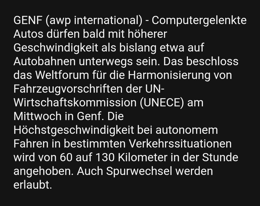 swissdane's tweet photo. Tolle Nachricht!! 👍 😁 👇
@TeslaSchweiz #TeslaEU
Quelle awp International (via Swissquote). https://t.co/AU3yy96i4P