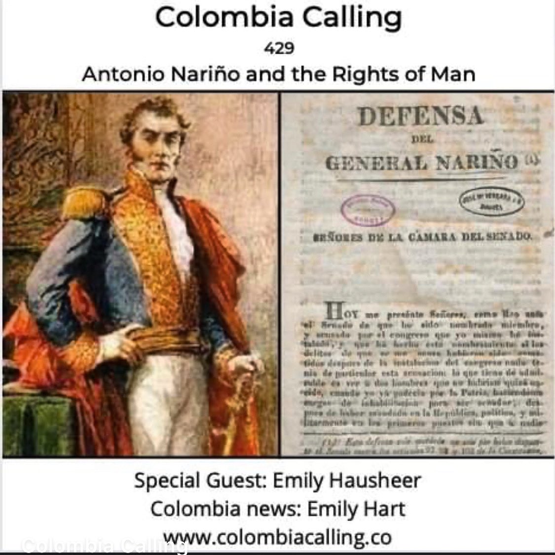 This week, @freedomlovererh joins us to share her love for and knowledge of #AntonioNarino. #colombia #news and #election brief by @emily_h_h open.spotify.com/episode/57HjqX…