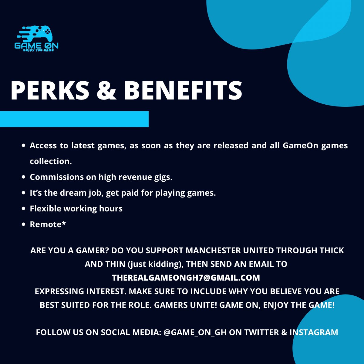 WE ARE HIRING!

We took a break but we’re back and going full throttle! Interested in joining our team? 

Read Below ⬇️!