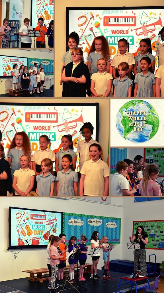 ColeshillHeath's tweet photo. #TeamCHS have been celebrating #WorldMusicDay2022 today with a performance from their very own recorder group and choir! Super stuff from all involved and a big well done! #CHSRocks https://t.co/nTeF38YIvf