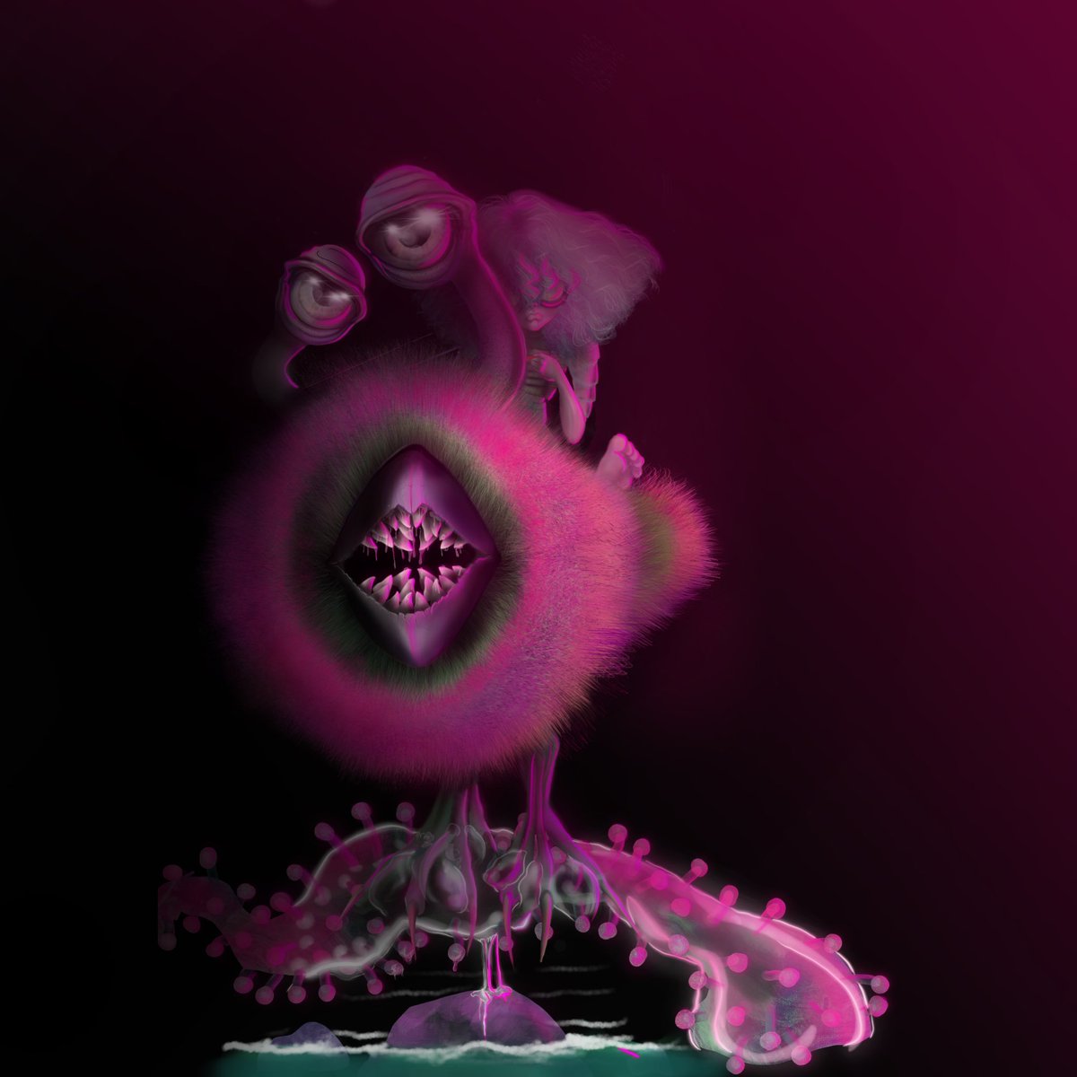 stitch93artwork's tweet photo. My new #nftcollectibles on #opensea 
Meet the vunash nak, the tiny inhabitants of the #venus 

https://t.co/zKDAzpkzE4

#NFTs #NftColllectors #NFTProject #NFTartists #NFTartworks #NFTshill #nftopensea #NFTCommuntiy https://t.co/mSlkPq7o0d