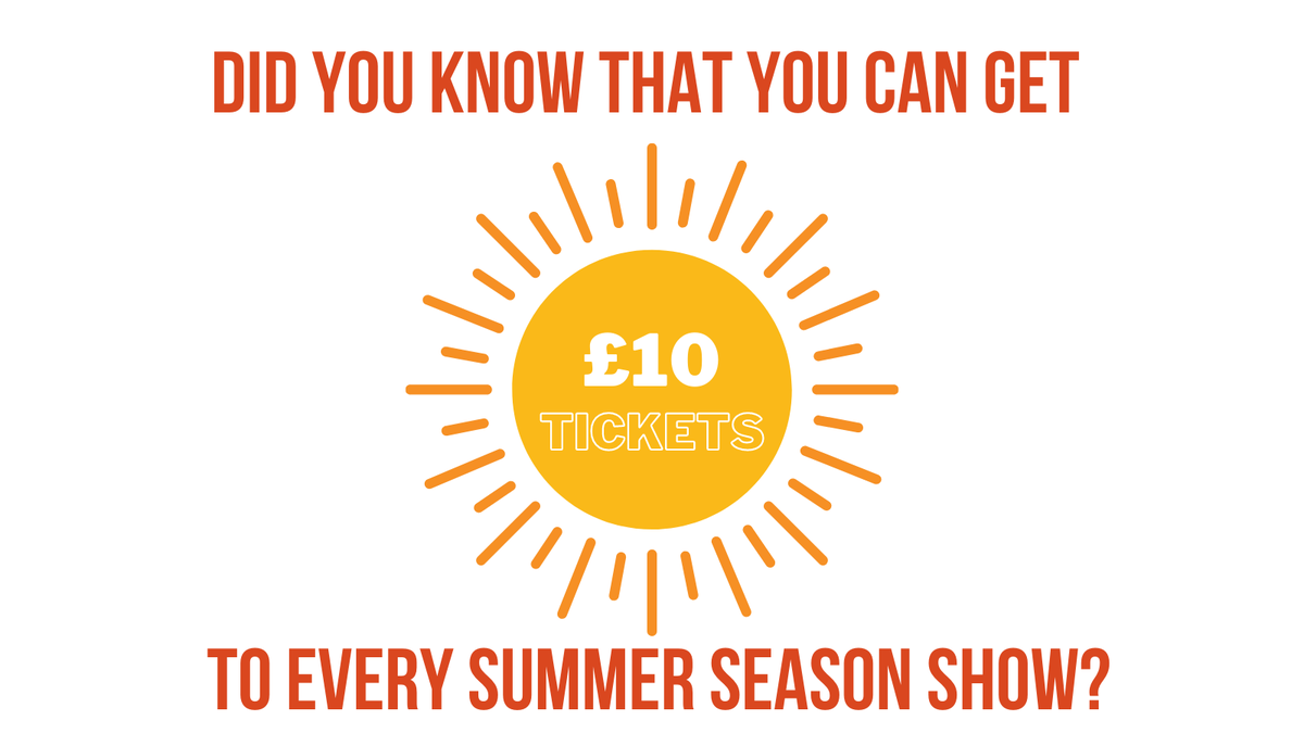Our Summer Season is just around the corner, so what are you waiting for? Grab yourself a £10 ticket and catch a glimpse of the future of theatre!🌞

🎫theatre503.com/whats-on/