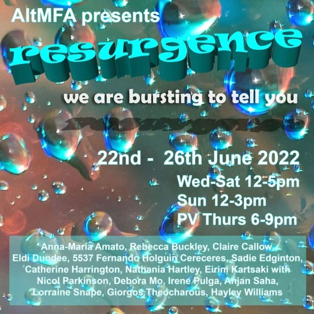 Opening tomorrow at The Art Bypass Gallery! PV 6-9pm all welcome but book a free ticket. Link in bio! #exhibitionopening #privateview