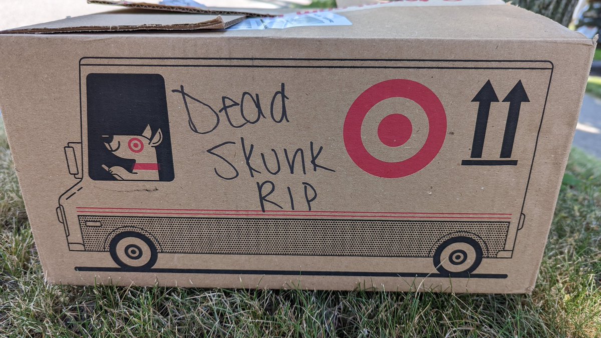 gopackjo's tweet photo. @CrystalInCLE Subtitled... When you're wondering why that skunk smell has been so strong at your house for about a month. Phew! https://t.co/ZZh7nryekt