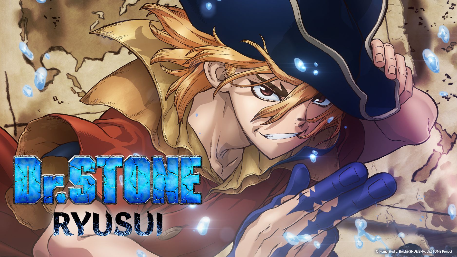 Dr. Stone: Ryusui' New Key Visual : r/Animedubs