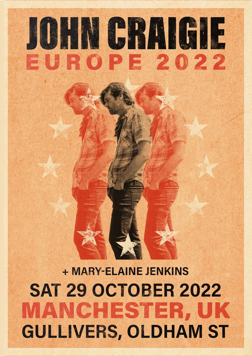 CONFIRMED: Brooklyn-based <a href="/MEJTweetin/">Mary-Elaine Jenkins</a> will join <a href="/johncraigie/">John Craigie</a> at <a href="/gulliverspub/">Gullivers</a> on  Sat 29 Oct! Read more, listen and book now: heymanchester.com/john-craigie-2