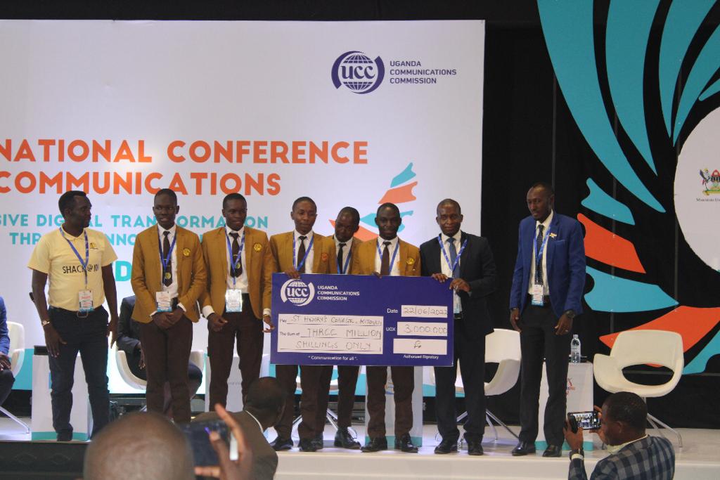 Well done St. Henry’s College Kitovu on taking the 3rd place prize of the competition.

<a href="/UCC_Official/">UCC</a>