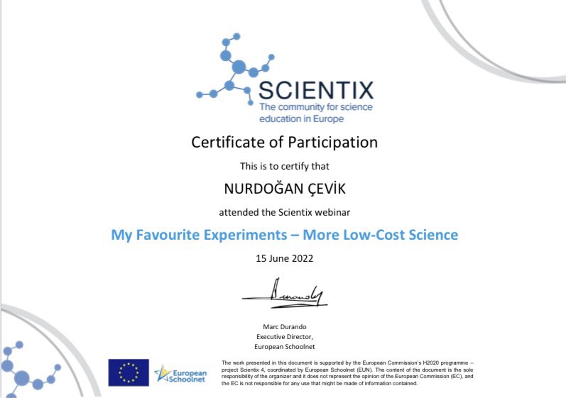 CevikNurdogan's tweet photo. @ScientixTurkey 
@scientix_eu https://t.co/GoL8sD7Bp2