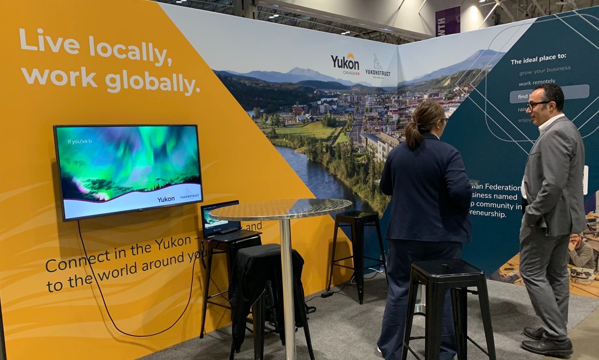 The Yukon has a strong startup ecosystem with many supports and programs available to help you grow your business. The Economic Development team and @yukonstruct are excited be at the #CollisionConf to discuss these programs and services.