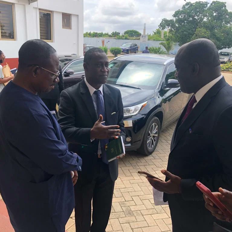 leciadug's tweet photo. The Chief Director of the MoFARI and his team visited the Director of LECIAD and faculty members this morning.
Discussion centered on matters of mutual benefits to the two institutions.
@GhanaMFA @MFA_Ghana
#TheWorld...#OurConcern https://t.co/vJHEBgwlwz