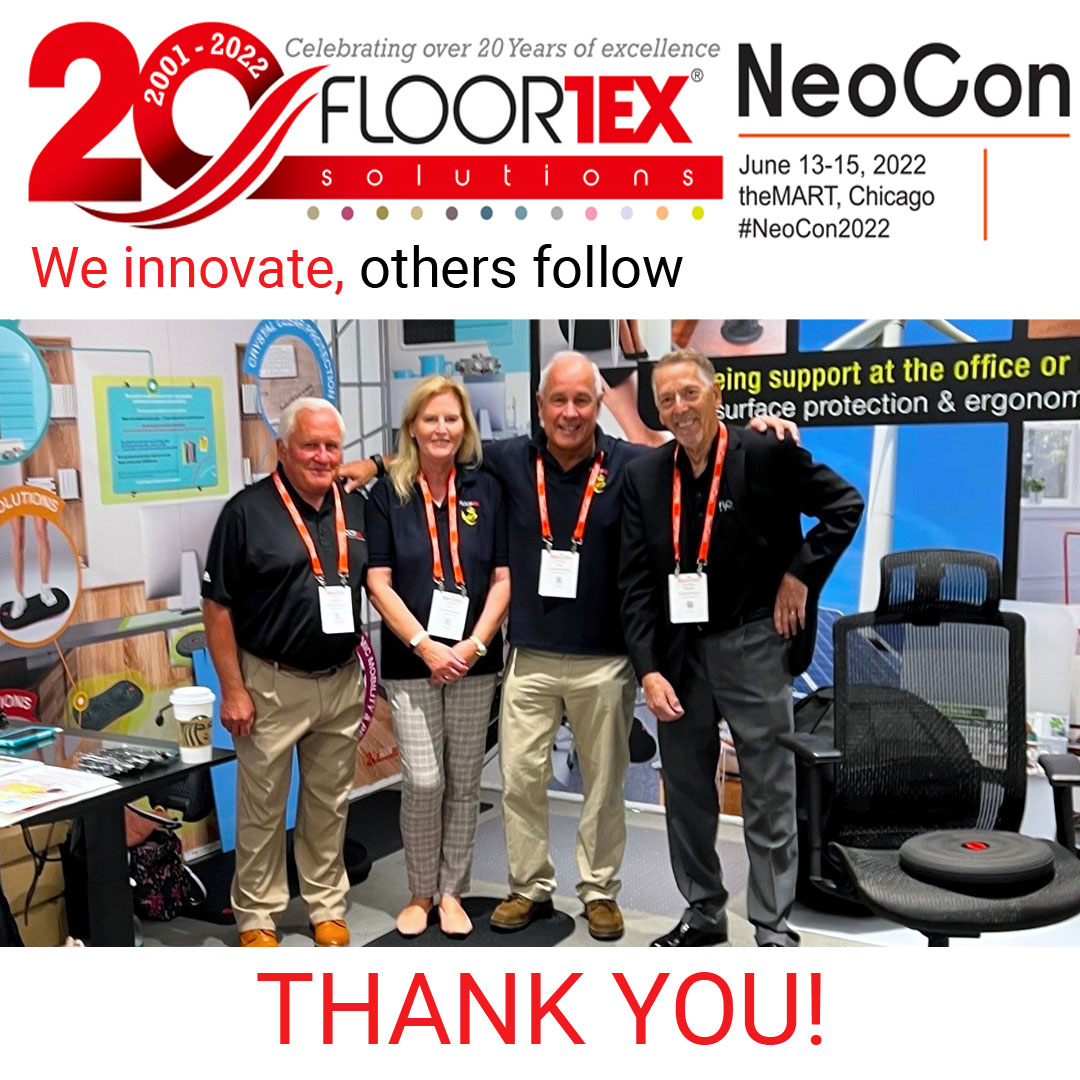 FloortexGlobal's tweet image. Thank you so much for attending our booth at #NeoCon2022! 
Contact Floortex now to find out how we can benefit your business! salessupport@floortexllc.com
#NeoCon2022 #Floortex