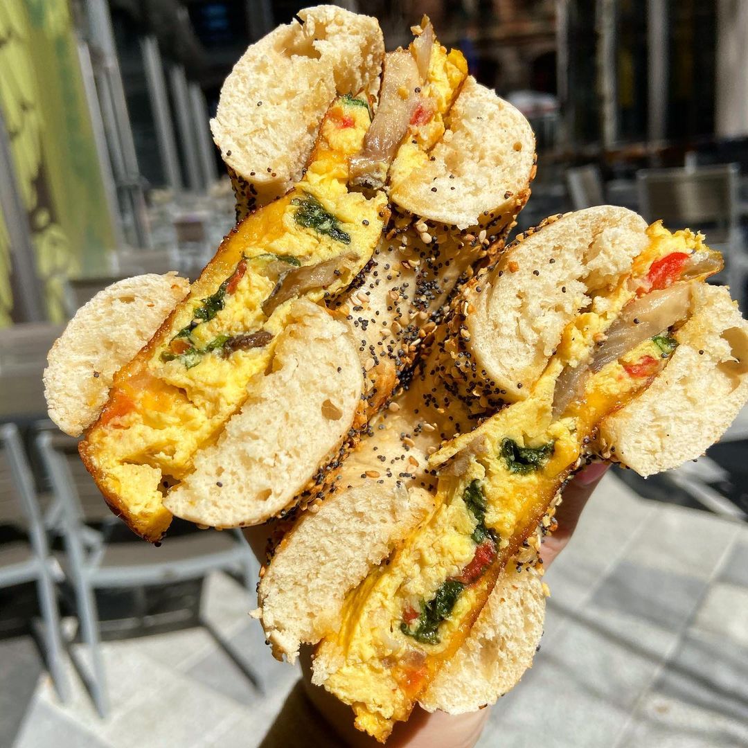 Fact: Veggies taste better when sandwiched between two halves of a bagel. Especially if that bagel is from our neighbors at <a href="/Schmearit/">Schmear It</a> 🥯

📸: @cityoffoodidelphia
