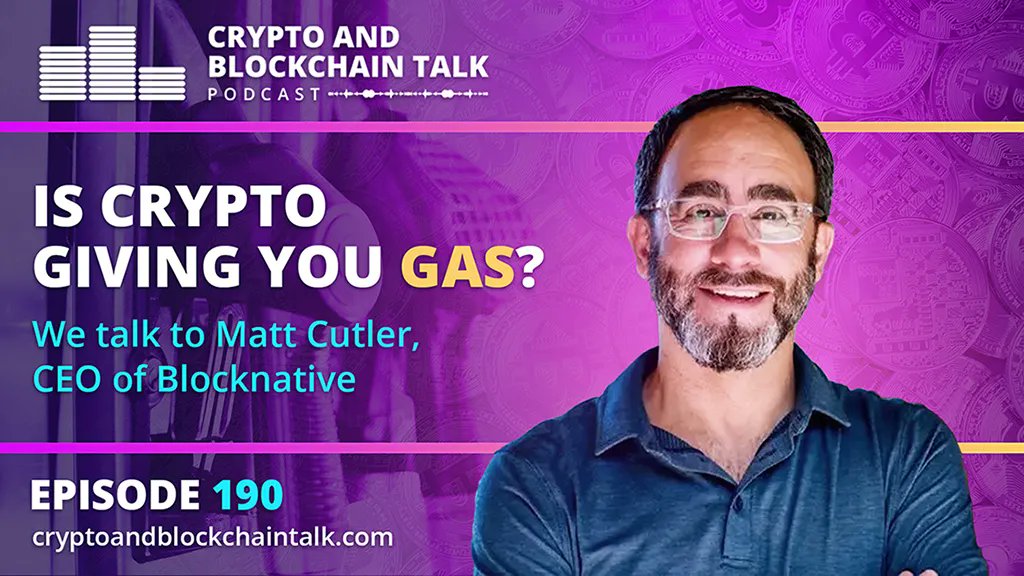Is Crypto Giving You #Gas? With Ethereum, and so many more blockchains, you need gas to process your transactions, yet so many people still do not understand the concept of gas and why it's needed. Another podcast not to miss! #ethereum #bitcoin #eth 
buff.ly/3O8LL8W