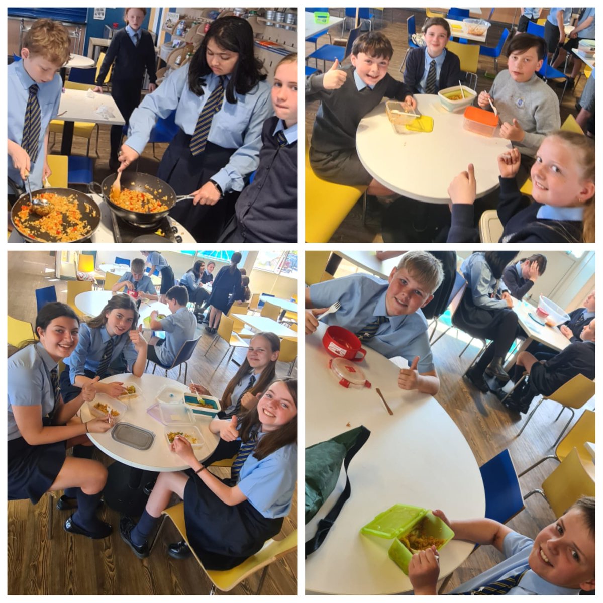 OLM_Primary's tweet image. P7b created a delicious vegetarian jambalaya in their Food Technology Masterclass #OLMSTEM #excellenteffort