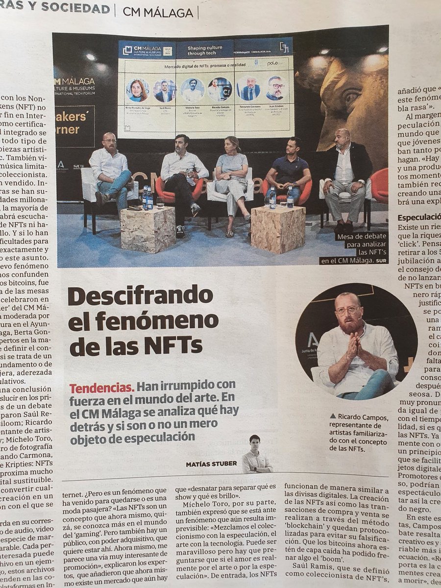 Fernando Carmona . ART tweet media