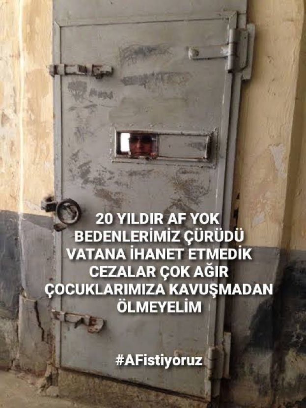 BAYRAM ÖNCESİ AF İSTİYORUZ <a href="/RTErdogan/">Recep Tayyip Erdoğan</a>