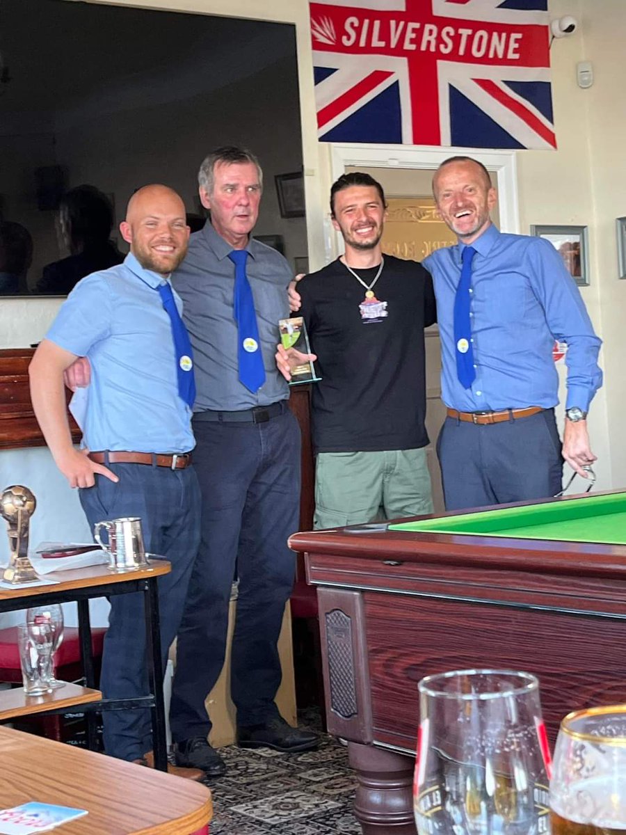 Cresswell Arms FC First End of Season Presentation 2021/2022 🏆
Most Consistent Player: <a href="/zicoanders/">Therealzicoanders</a> 
Cracking Season mate well done! 👏🏻
#It'sAllInTheHair #Tarzan #Hoolahan