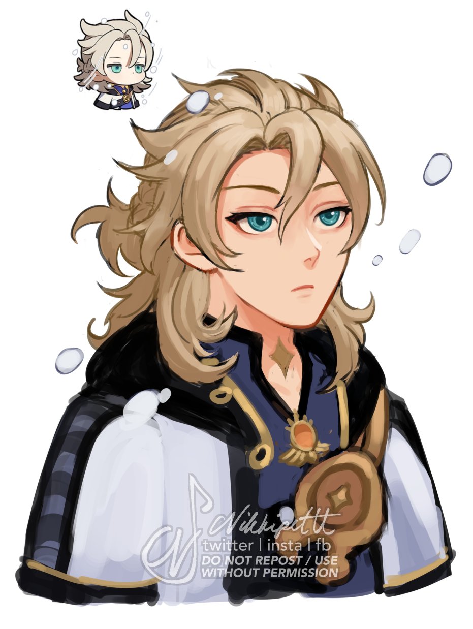 ニッキ Class101 日輝 When It Snows リプきた原神のスタンプを自分の絵柄で描く Albedo Xiao T Co Ecu8e77iez Twitter