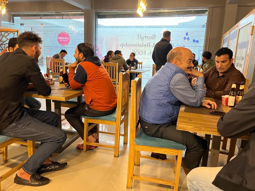 catchmirr's tweet photo. We’re back renovated with an altogether new Hangout Experience. 
Committed to offer a perfect Hangout Environment with delicious food. 
Thanks brother @mirsarwarr for taking out time off a busy schedule n coming straight from the sets. https://t.co/6dQ5aqWTiZ