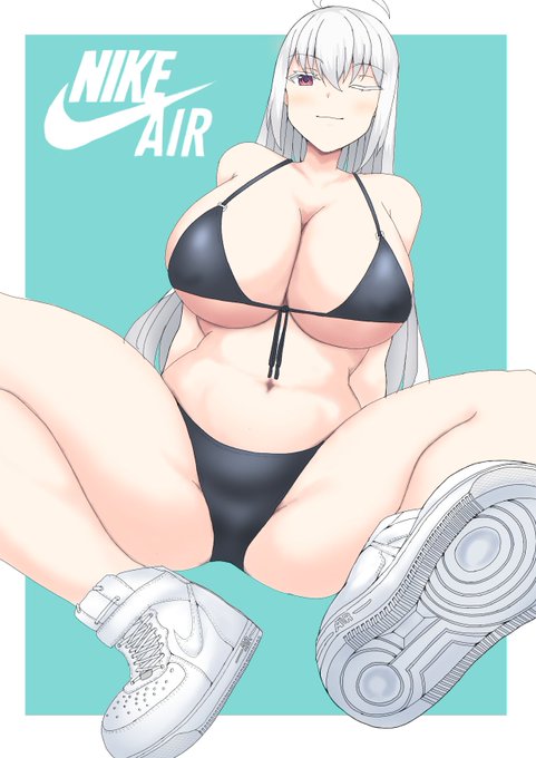 スニーカー+ビキニ
フラムちゃん👙👟 