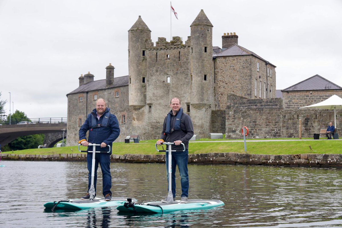 Economy_NI's tweet photo. .@EconomyNI Minister @GordonLyons1 today visited County Fermanagh to meet with local businesses to discuss their preparations ahead of what promises to be a busy summer season. https://t.co/G9dYsSG2v9