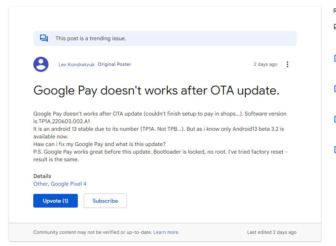 Mishaal Rahman on Twitter "Some Pixel 4 users reportedly received an