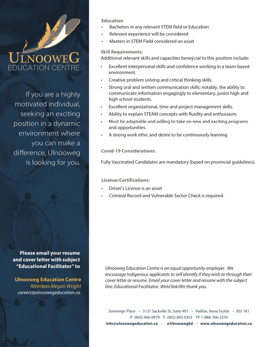 Ulnooweg Education Centre tweet media