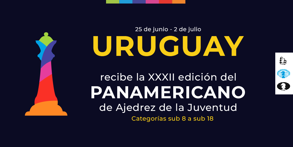 FUAjedrez's tweet photo. 📣 ¡Estamos a tres días! 🎉

Ayudanos a difundir y llegar a miles de personas 😎

📆 25 de junio al 2 de julio
📍 Hotel Radisson de Montevideo https://t.co/SxZbCbtDUo