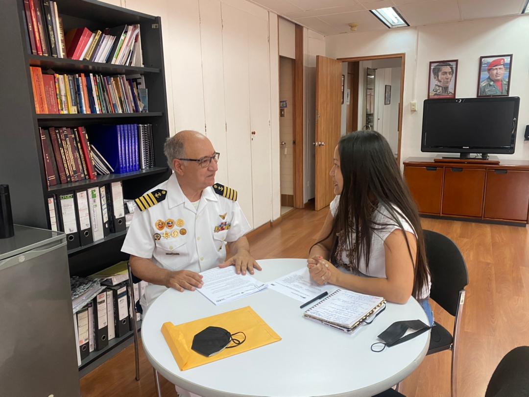 Seguimos trabajando por la calidad educativa de todas nuestras universidades, esta mañana conversamos con nuestro rector Guillermo Riut de la Universidad Nacional Experimental Marítima Del Caribe. 
<a href="/NicolasMaduro/">Nicolás Maduro</a>
<a href="/delcyrodriguezv/">Delcy Rodríguez</a> 
<a href="/dcabellor/">Diosdado Cabello R</a>
<a href="/HectoRodriguez/">Héctor Rodríguez C.</a> 

#RefuerzaTuVacuna