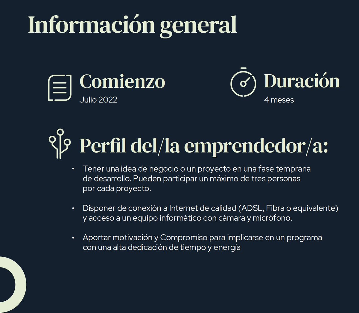 💡 ¿Pensando en crear tu propia #empresa pero no sabes por dónde empezar?

🚀 Lanza tu #negocio en 4 meses en el Espacio Coworking de Emprendimiento Juvenil de la <a href="/eoi/">EOI</a> en <a href="/GijonImpulsa/">Gijón Impulsa</a> 👇🏻👇🏻
eoi.es/es/cursos/3678…

*Programa GRATUITO para #jóvenes de #Asturias en Garantía Juvenil
