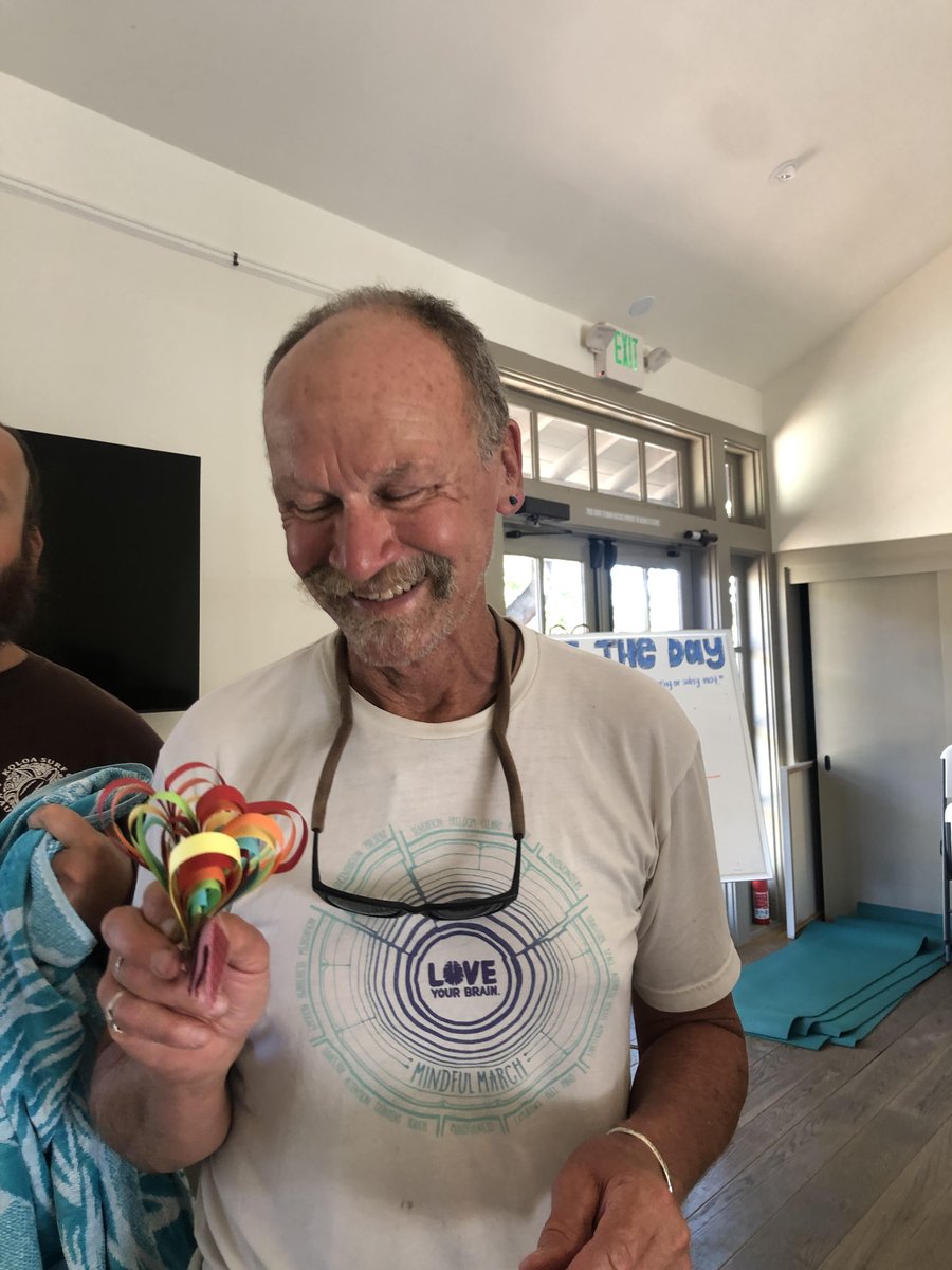 JodiHouse's tweet photo. We love fun activities here at Jodi House! During one of our OT Interventions classes, we made these beautiful origami peacocks. Such a great time! #JodiHouse #classes #braininjurysupportcenter https://t.co/beidwrB6E5