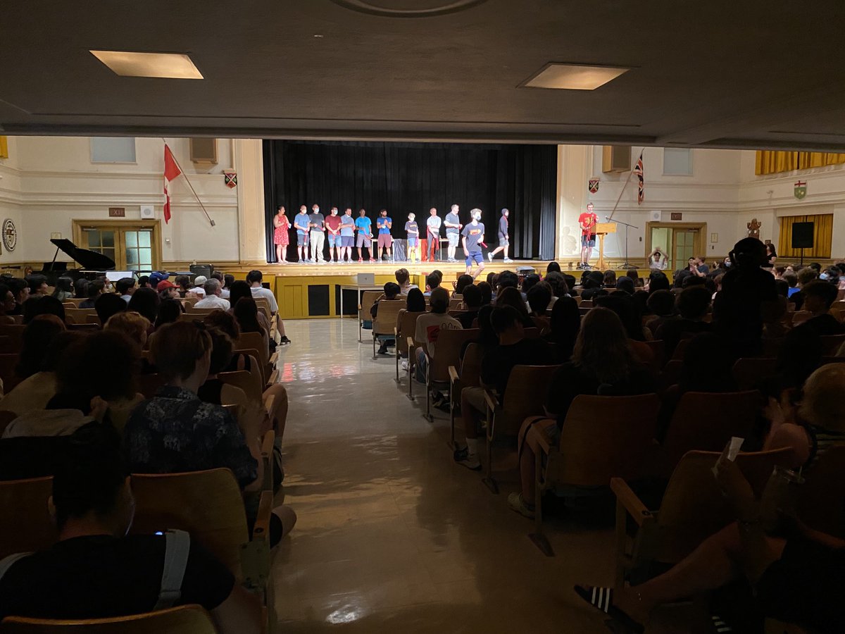 A wonderful Parkdale C.I. year-end assembly this morning. Thank you to Stage Crew, SAC, Yearbook Club, Athletics, Music, Awards Committee and all the staff and students who supported. It’s great to have in-person  events again to show and celebrate our school spirit!