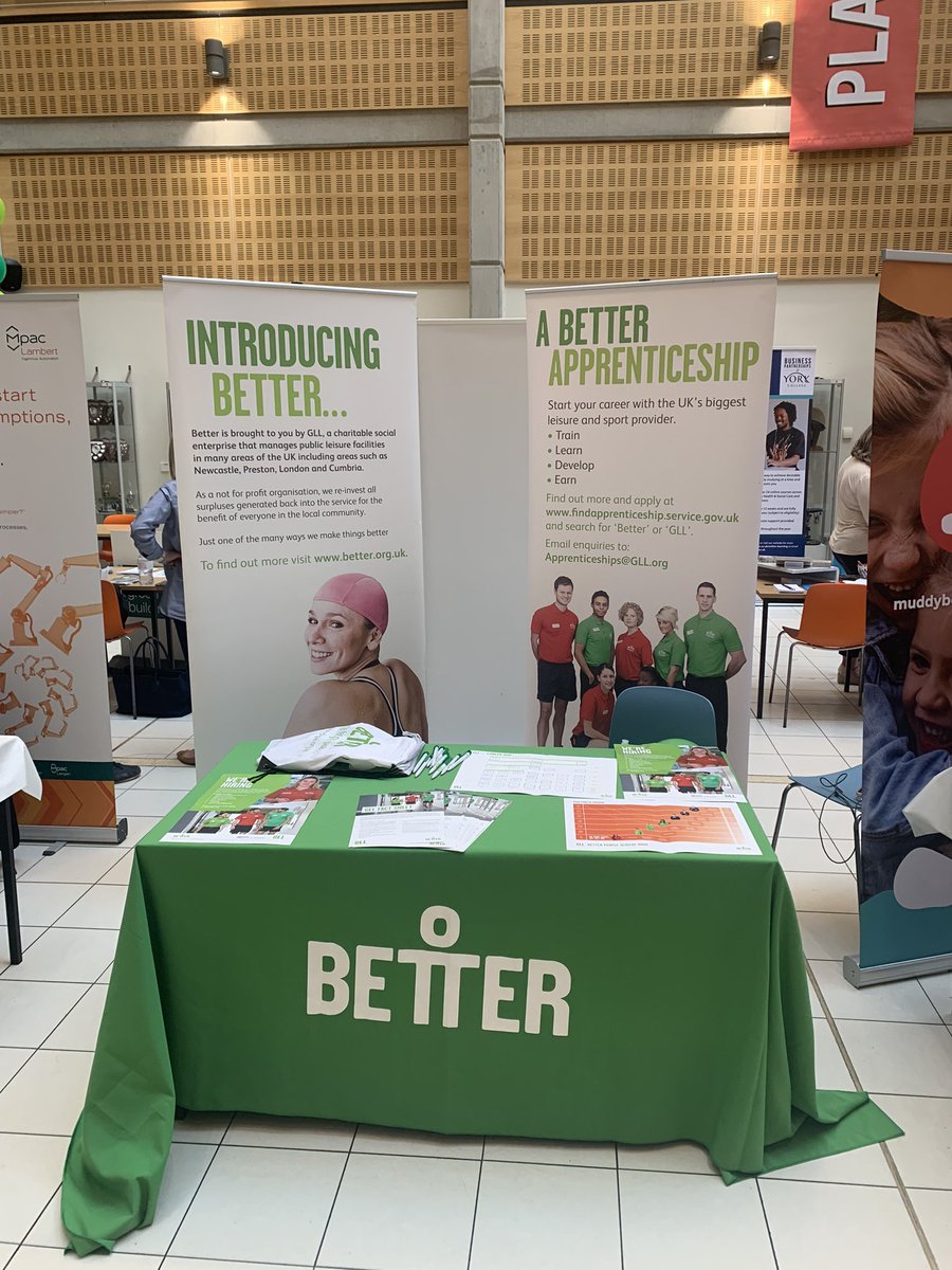 Better York (@better_york) on Twitter photo Come along and see us at <a href="/york_college/">York College & University Centre</a> Open Evening - we’re here till 8pm talking all things apprenticeships, work experience and how to get involved with <a href="/Better_York/">Better York</a> ! #apprenticeships #workplacement #better Come along and see us at <a href="/york_college/">York College & University Centre</a> Open Evening - we’re here till 8pm talking all things apprenticeships, work experience and how to get involved with <a href="/Better_York/">Better York</a> ! #apprenticeships #workplacement #better