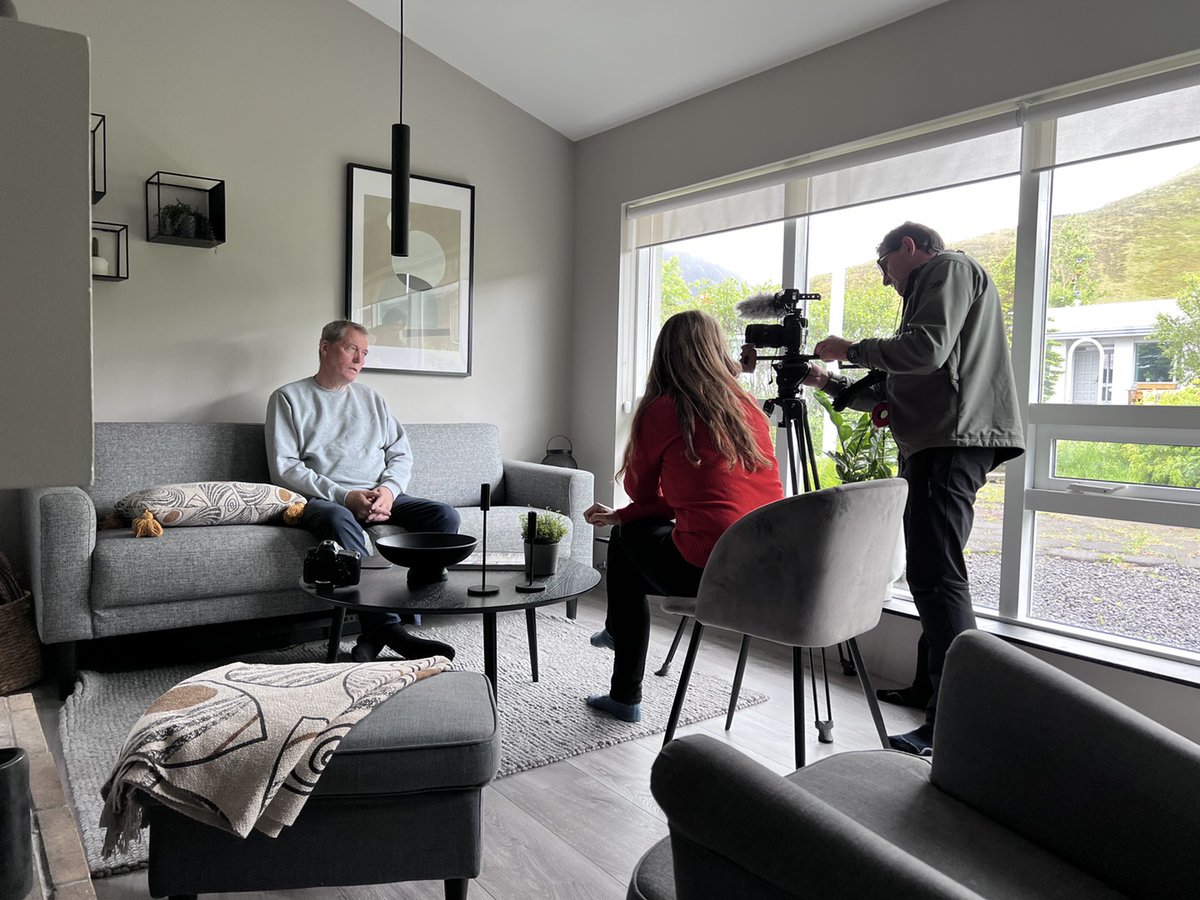 kerecis's tweet photo. French national television is doing a special interview all about Kerecis today, which includes our Founder and CEO, @Fertram! It was our privilege to meet with reporter @F_Maillard and producer @eleonoregay on behalf of @France2tv, @France3tv, @franceinfo and @NLE_FTV 🗻🎬 https://t.co/y9G4A0oZ26
