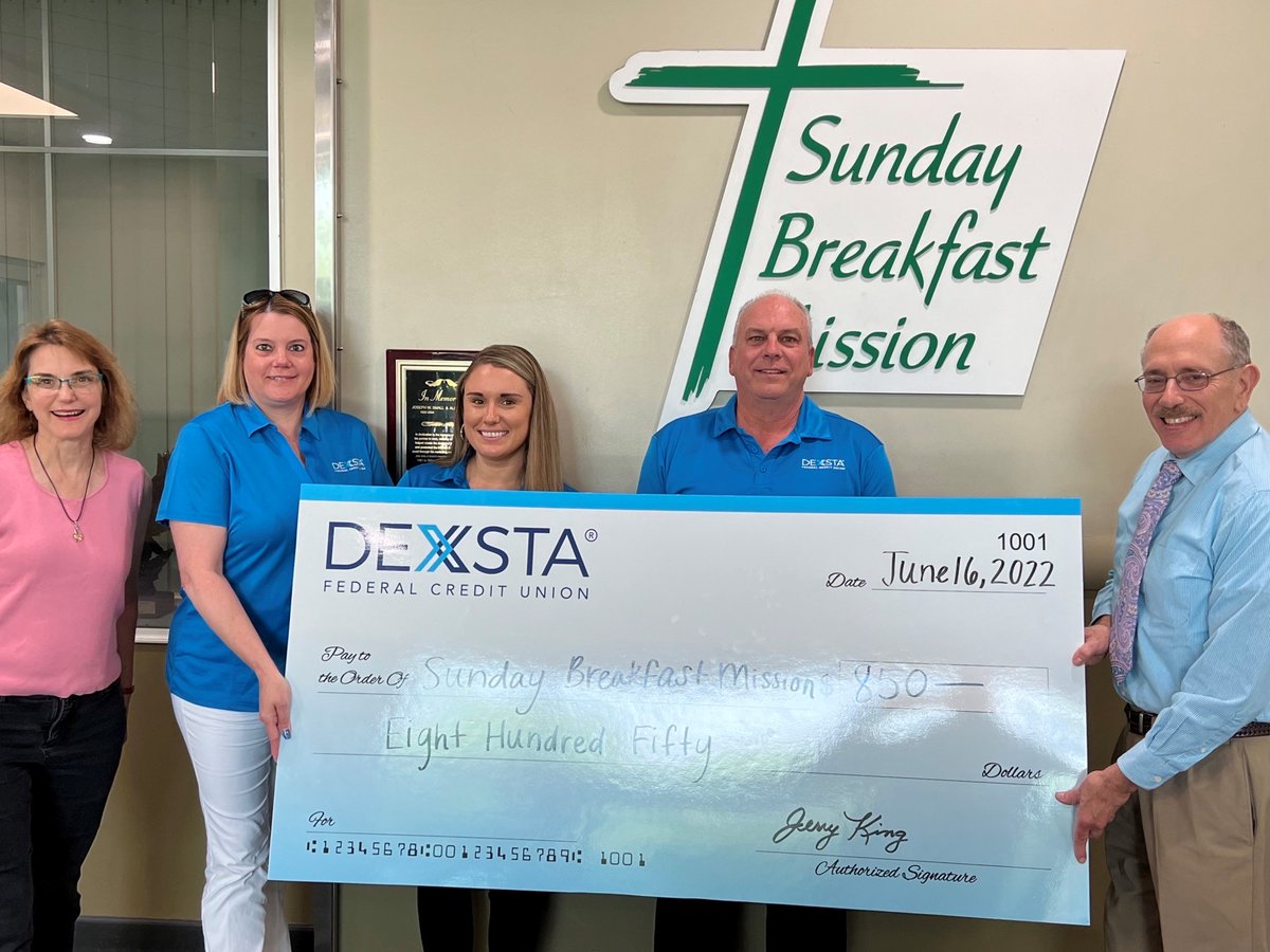 We love being out in our community! Donations were made to @rmhdelaware and @breakfstmission on behalf of our 85th anniversary!

#community #peoplehelpingpeople