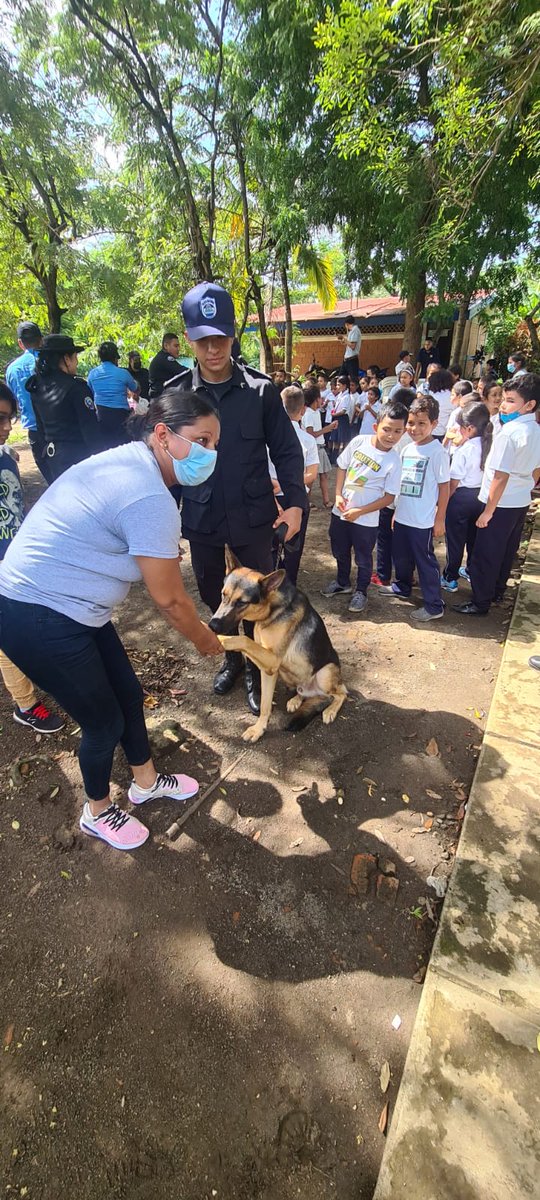 Los @vppolicial de Rivas compartieron con los niños y niñas del colegio Silvia Herrera, del municipio de Potosí 

Información sobre la prevención de accidentes, y la violencia 

👇

Además del tema "Mi cuerpo se respeta" 

#JuntoALaComunidad