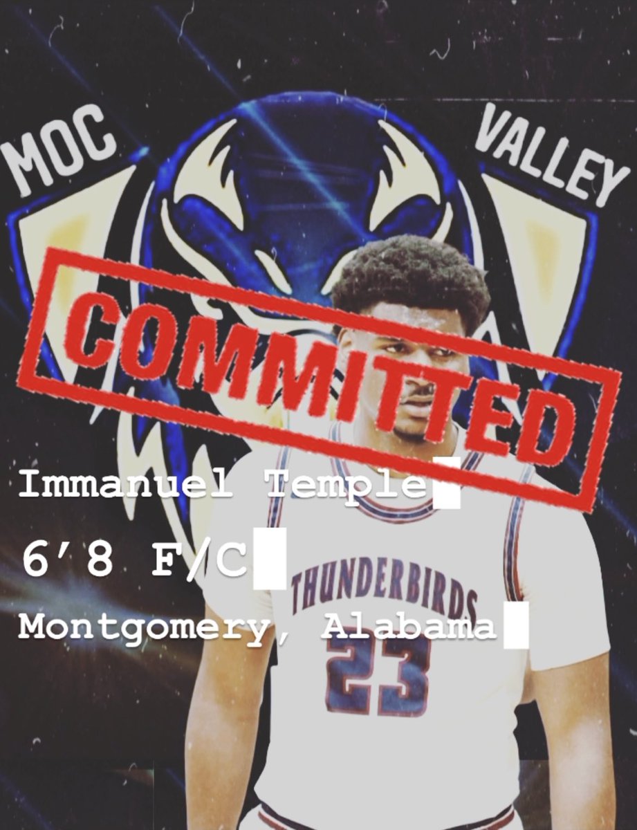 MocPrep's tweet photo. We want to welcome Immanuel “Manny” Temple ( @Immanueltemple4 ) out of Montgomery, Alabama to the Moc Valley Family. #DaRealMVP🦅 #Chattanooga #MocPrep #MocValley https://t.co/JcGfF1EpZF