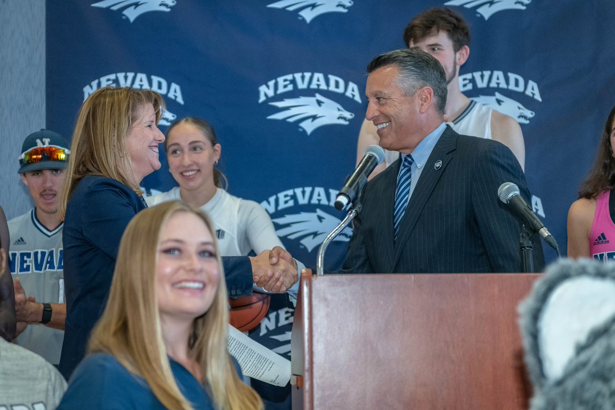 Stephanie_Rempe's tweet photo. I am beyond thrilled to join the Wolf Pack Family!

Thank you, @Pres_Sandoval, and the Nevada community for the energetic Welcome yesterday! I cannot wait to get started!
 
#BattleBorn https://t.co/omCXBTBbhi