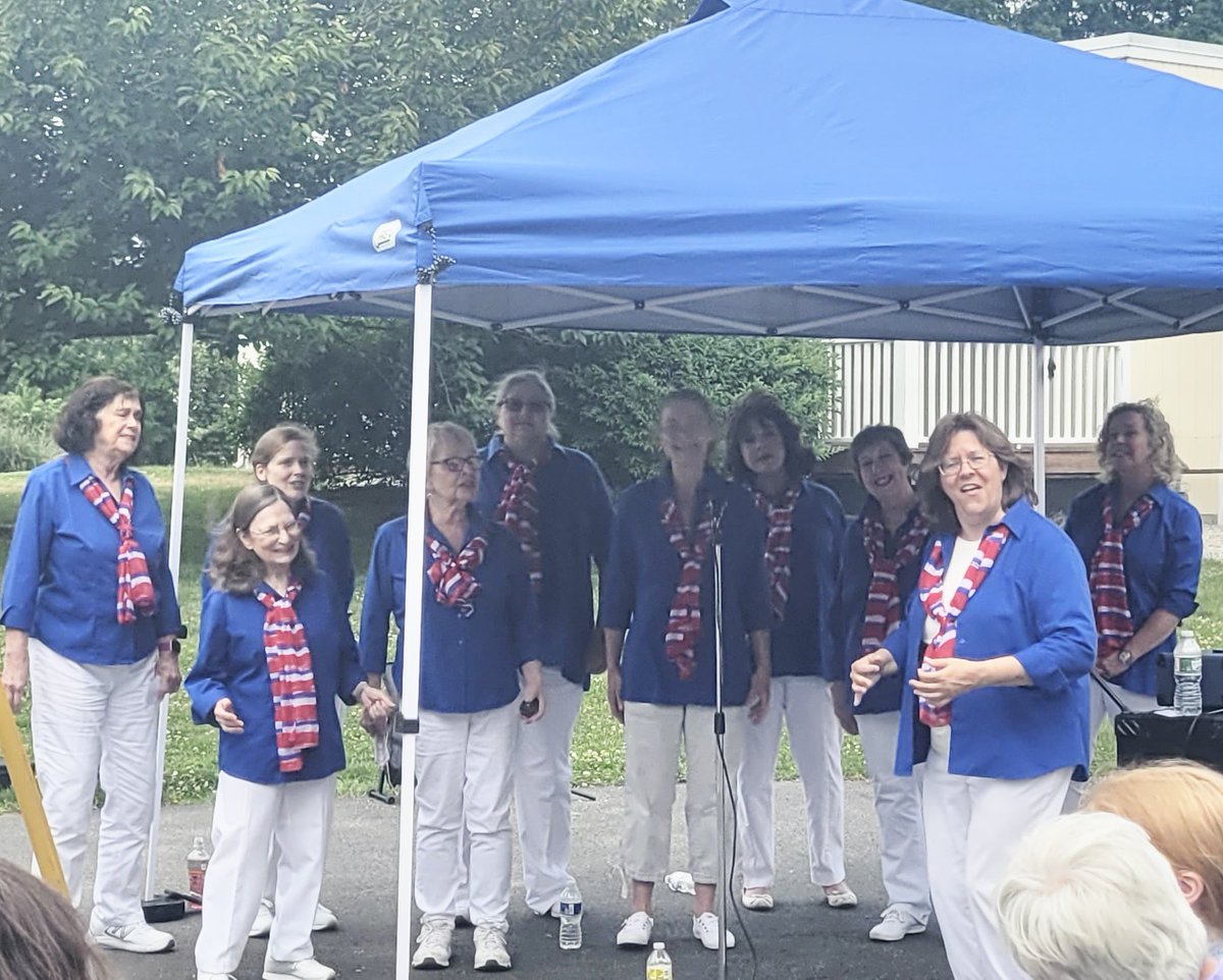 NoteableBlend's tweet image. We sang for our strawberry shortcake on Saturday, and it was a blast! Thank you, Dighton.