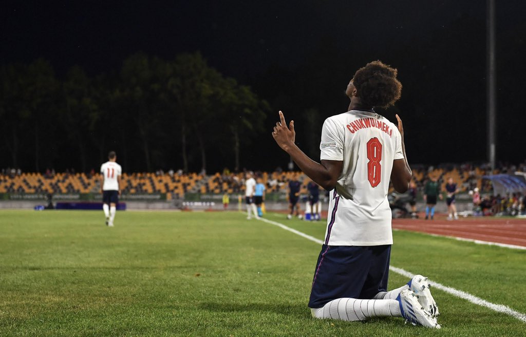 Chukwuemekaa10's tweet image. Another Win vs Serbia 🇷🇸 Another Goal&amp;amp;Assist. #Eng19 #AllGod🙏🏾