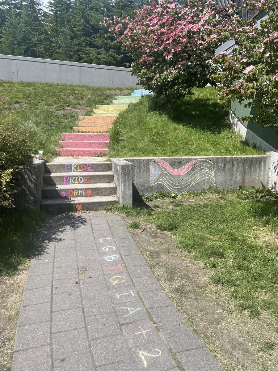 Celebrating Pride Month with our equality club at Don Ross! #PrideMonth