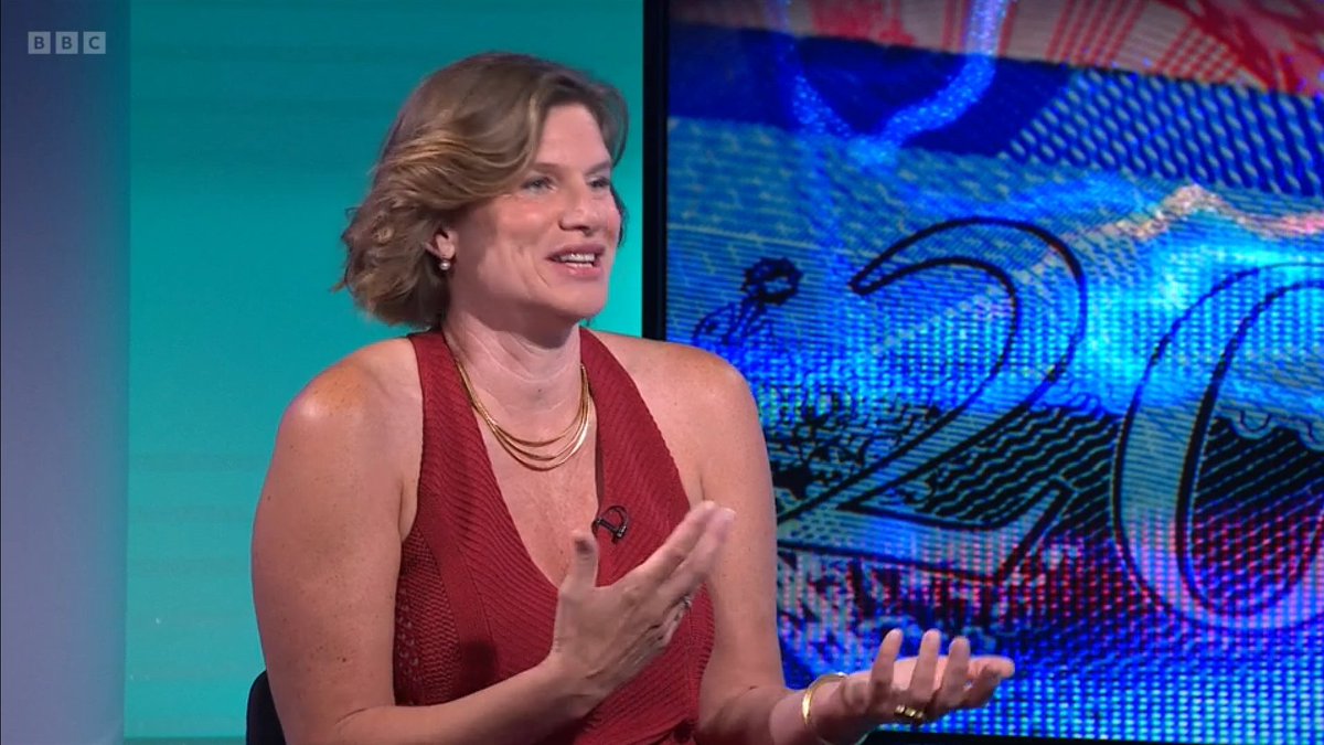 JohnMcArts's tweet photo. 'Wages aren't causing inflation... People aren't buying too many things; there is no excess demand in the system.

'Because of this, raising #InterestRates - which aims to 'tame demand' - not only won't work; it risks triggering recession'

@MazzucatoM on #Newsnight https://t.co/Ym4KtJCTHF