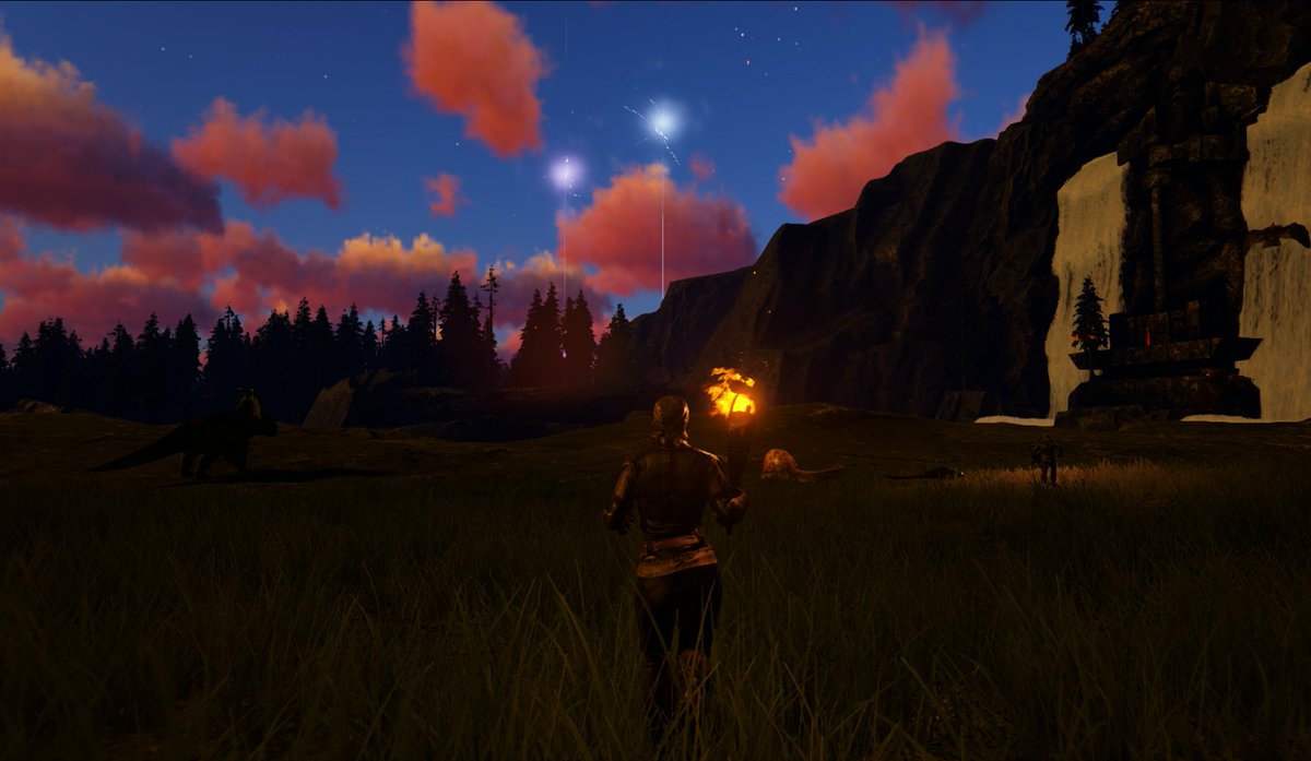 Kellesha8's tweet photo. Gran primer episodio de #sonofthunder en #fjordur #ARKSurvivalEvolved . La aventura continuara..... https://t.co/yloILr1PnD